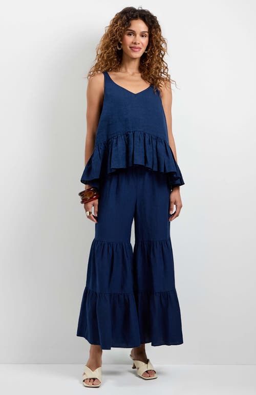 Trina Turk Trina Turk Bosco Tiered Ruffle Top