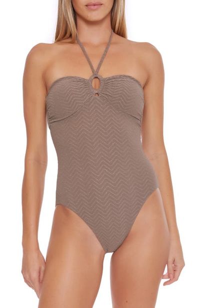 Trina Turk Trina Turk Empire Bandeau One-Piece Swimsuit