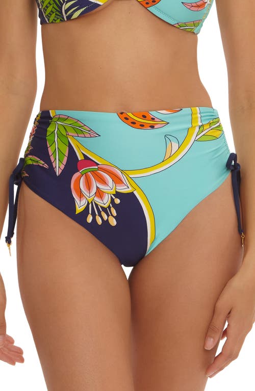 Trina Turk Trina Turk Flamingo High Waist Bikini Bottoms