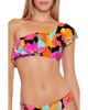 Trina Turk Trina Turk Gemini One-Shoulder Bikini Top - 1