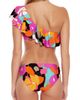 Trina Turk Trina Turk Gemini One-Shoulder Bikini Top - 5
