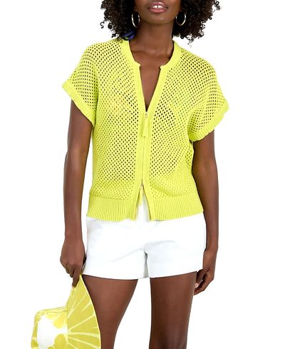Trina Turk Trina Turk Hana Zip Cardigan