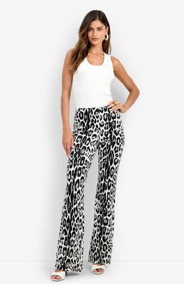 Trina Turk Trina Turk Jacoba Leopard Print Pant