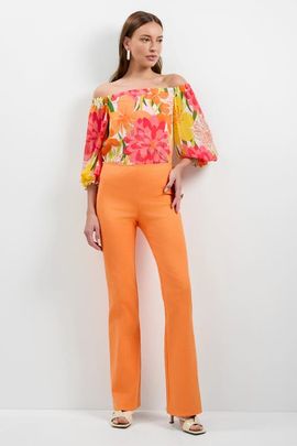 Trina Turk Trina Turk Jacoba Slim-Fit Bootcut Pants