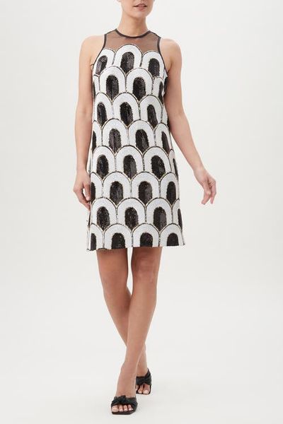 Trina Turk Johana Sequin Shift Dress