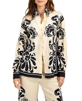 Trina Turk Trina Turk Long Sleeve Nivara Top