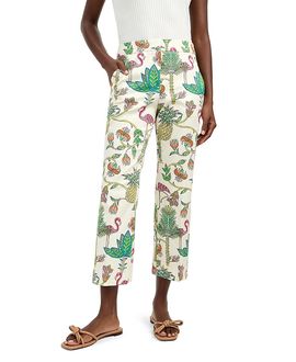 Trina Turk Trina Turk Lulu Cropped Tailored Pant