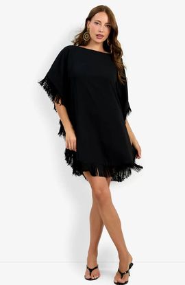 Trina Turk Trina Turk Mini Neena Fringe Dress