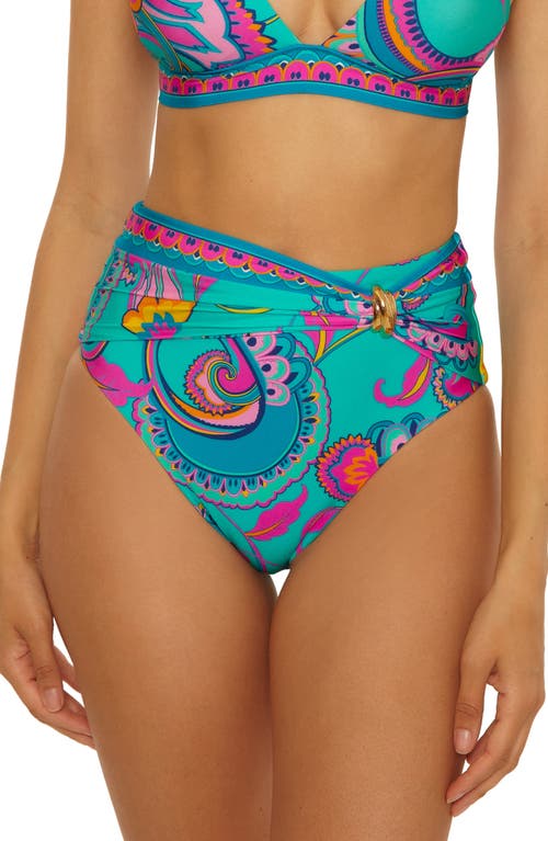 Trina Turk Trina Turk Mykonos High Waist Bikini Bottoms