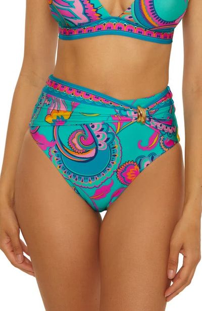 Trina Turk Trina Turk Mykonos High Waist Bikini Bottoms