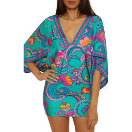 Trina Turk Trina Turk Mykonos V-Neck Cover-Up Tunic