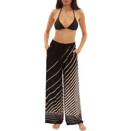 Trina Turk Trina Turk Net Stripe Wide Leg Cover-Up Pants