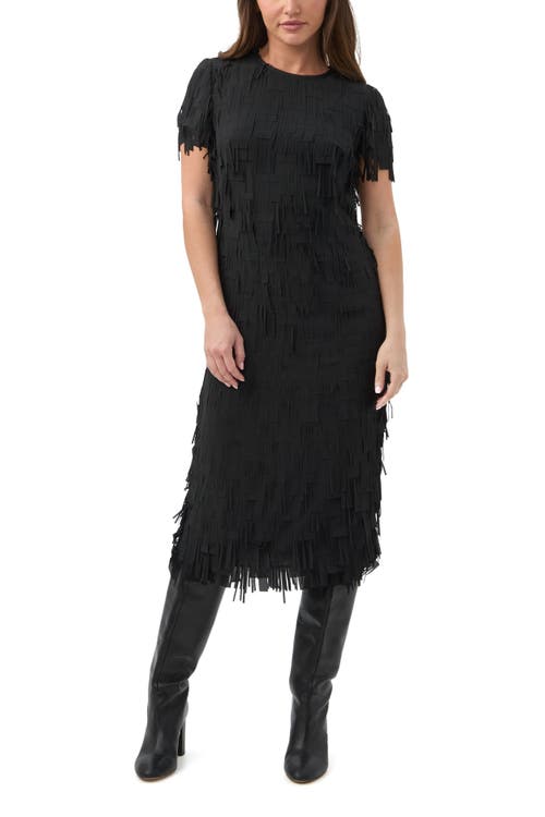Trina Turk - Silkoak Fringe Midi Dress