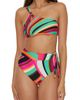 Trina Turk Trina Turk Swoop One-Shoulder Bikini Top - 4