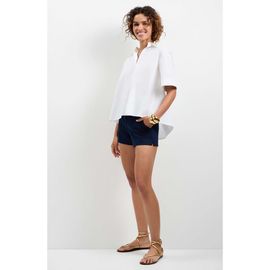 Trina Turk Trina Turk Triennale Lace-Up Back Top