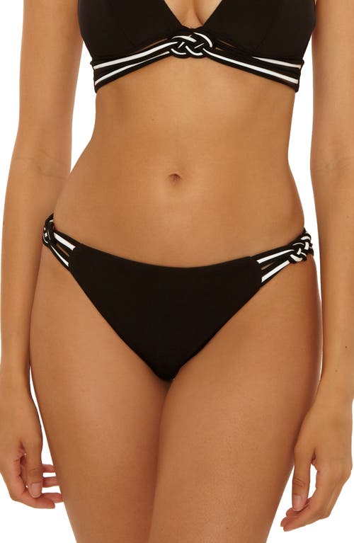 Trina Turk Trina Turk Triumph Braided Side Ribbed Hipster Bikini Bottoms
