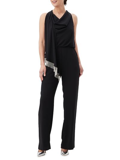 Trina Turk Women's Momo Fringe Jumpsuit
