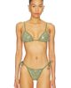 Tropic of C Tropic of C Sequin Equator Bikini Top - 1