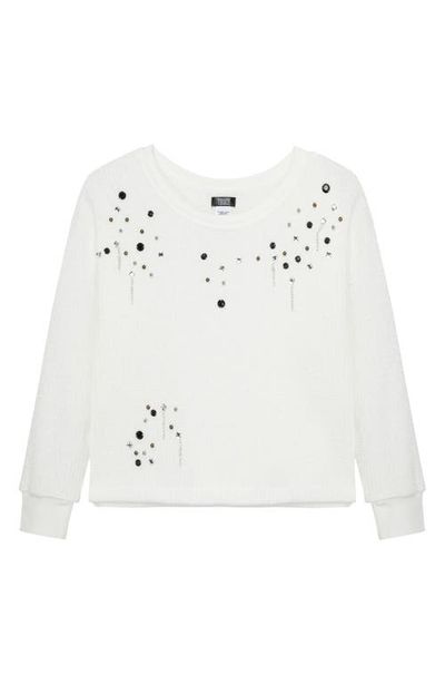 Truce Truce Kids' Embellished Sweater