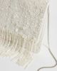 True Decadence True Decadence beaded envelope clutch purse in white - 3