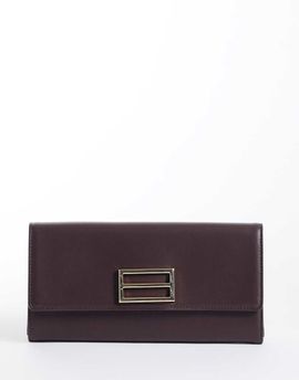 True Decadence True Decadence classic clutch bag in chocolate-Brown