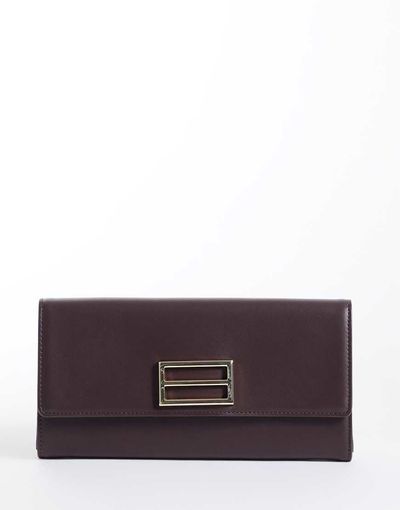 True Decadence True Decadence classic clutch bag in chocolate-Brown