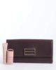 True Decadence True Decadence classic clutch bag in chocolate-Brown - 2