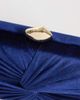 True Decadence True Decadence clutch bag in midnight blue velvet-Navy - 3