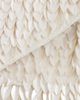 True Decadence True Decadence envelope clutch bag in cream sequin-White - 3