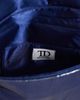 True Decadence True Decadence floral embellished clutch bag in blue and bronze - 3