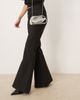 True Decadence True Decadence hard clutch purse with handle detail in silver tone - 4