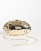 True Decadence True Decadence hard shell clutch bag in gold metallic - 4