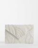 True Decadence True Decadence pearl detail envelope clutch bag in off white - 1