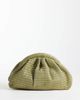 True Decadence True Decadence rattan clutch bag in deep green - 1