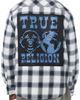 True Religion True Religion Appliqué Plaid Cotton Shirt - 2