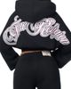 True Religion True Religion Applique Cropped Full Zip Hoodie - 2