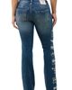 True Religion True Religion Becca Embroidered Mid Rise Bootcut Jeans - 2