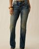 TRUE RELIGION True Religion Becca Sundown Blue Super T Mid-Rise Bootcut Jeans in Sundown Blue, Women's at Urban Outfitters - 1