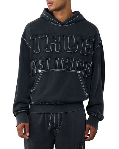 True Religion True Religion Big T Cinched Logo Hoodie