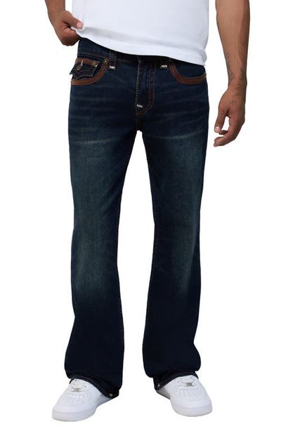 True Religion True Religion Billy Super Flatlock Flap Bootcut Jeans