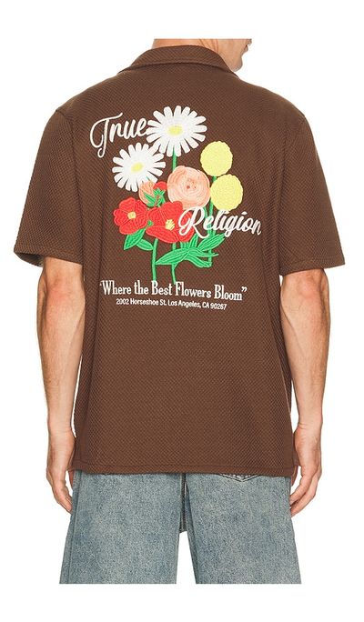 True Religion True Religion Blooms Camp Shirt