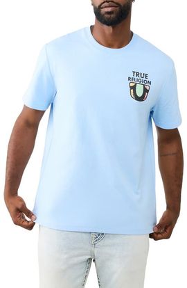 True Religion True Religion Buddha MFG Cotton Graphic T-Shirt