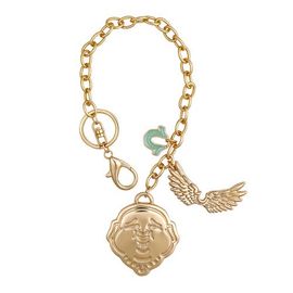 True Religion True Religion Buddha Wing Charm Keychain
