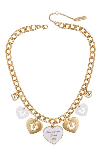 True Religion True Religion Charmy heart necklace