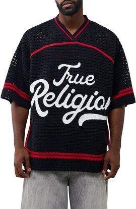True Religion True Religion Crochet Football Jersey