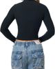 True Religion True Religion Crystal Graphic Long Sleeve T-Shirt - 2