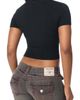 True Religion True Religion Crystal Leopard Graphic Baby Tee - 2