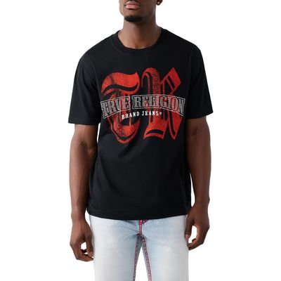 True Religion True Religion Crystal Logo Graphic T-Shirt