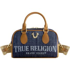 True Religion True Religion Denim Logo Mini Satchel Crossbody Bag