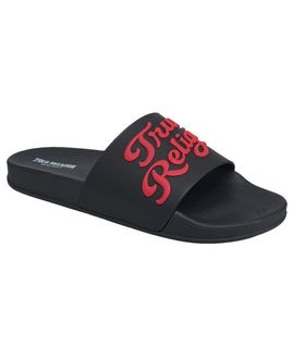 True Religion True Religion Drake Script Logo Pool Slide